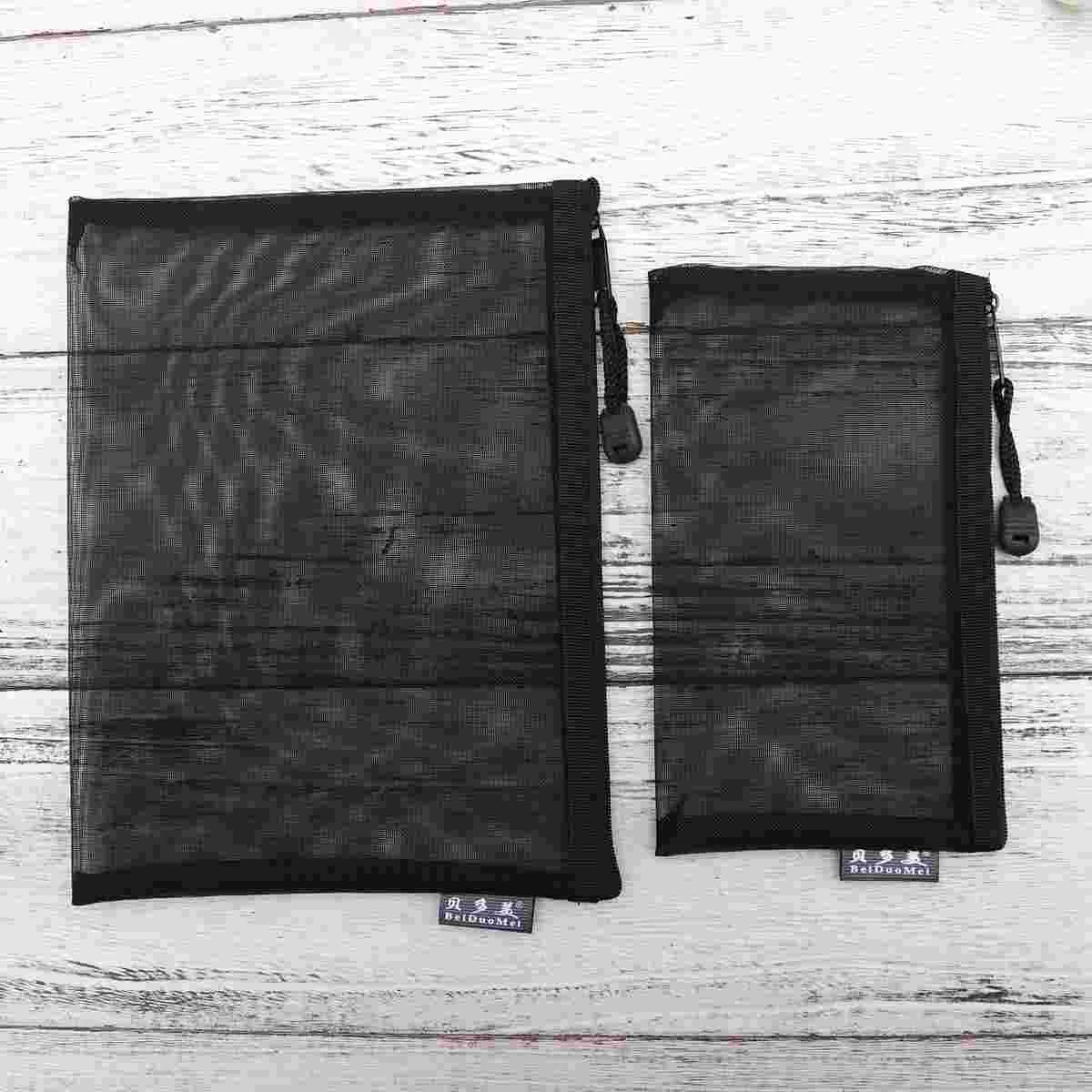 

5 шт., портативная Прозрачная Сумка для документов на молнии