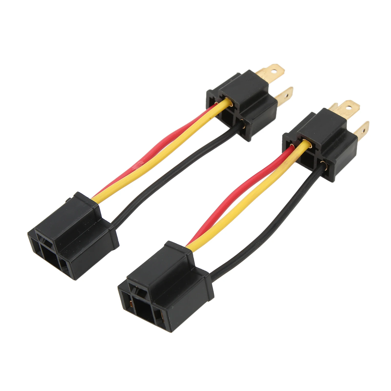 2шт H4 Преобразователь гнезда фары Головного света Жгут проводов Замена штекера