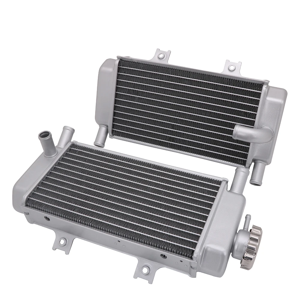

Motorcycle Accessories CNC Aluminum Engine Cooling Radiator For Honda CRF250R CRF250X 250R 250X 2004-2009 Dirt Bike Motocross
