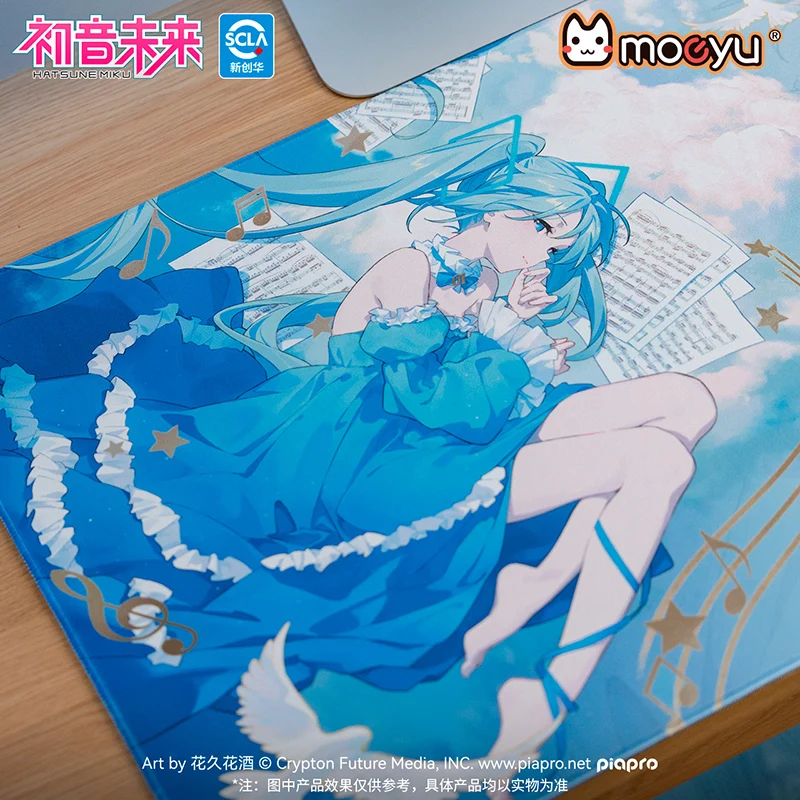 Фото Moeyu Hatsune Miku коврик для мыши коврик для мыши аниме Vocaloid косплей большая клавиатура игровой коврик мультяшный настольный игровой коврик №5