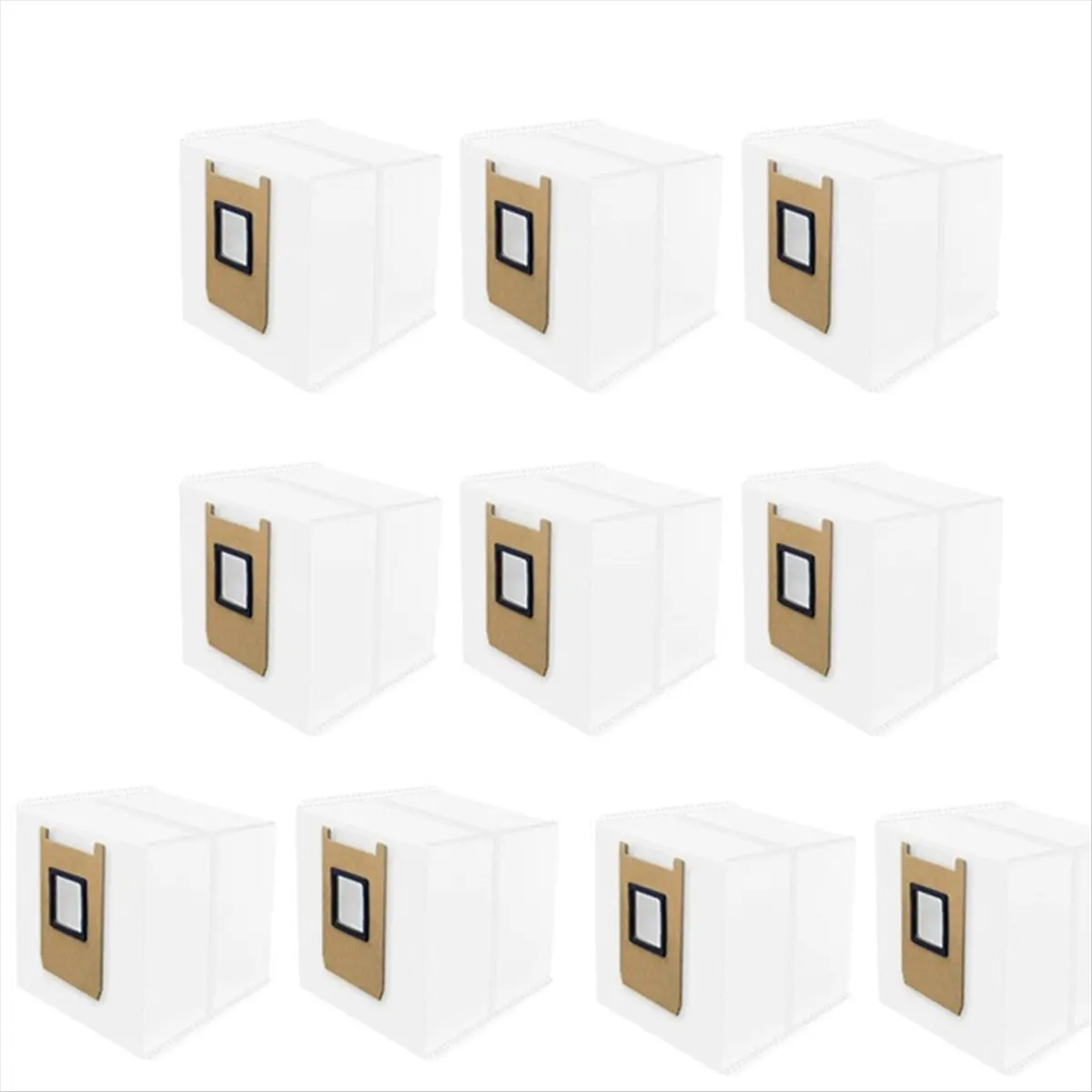 Фото (A43I) 10 шт. мешков для сбора пыли для пылесосов Eufy Omni E25 / Omni E28, аксессуары, сменные мешки для пыли №4