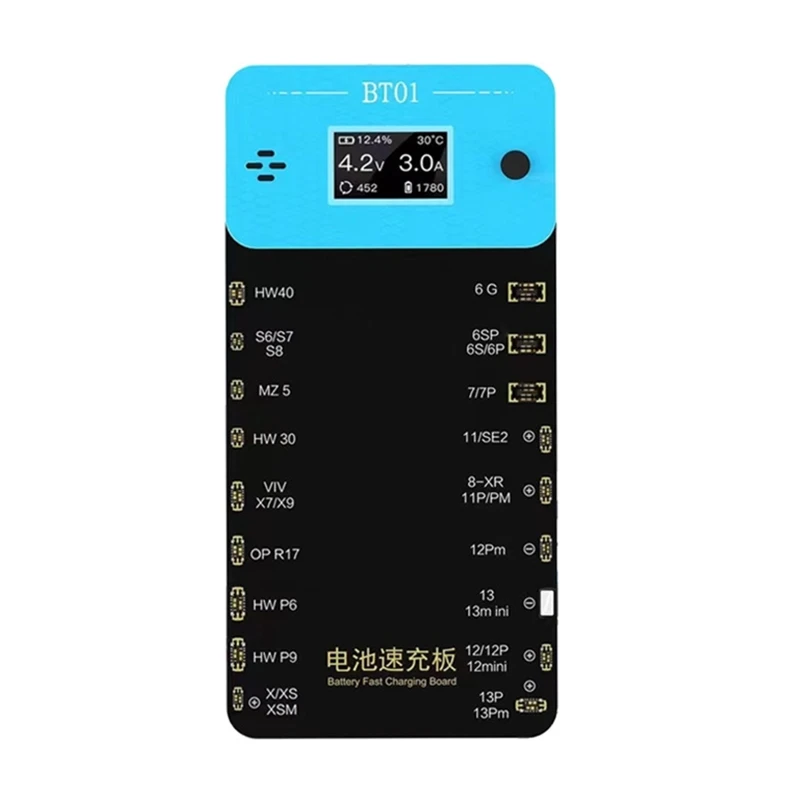 

BT01 Battery Fast Charging Board BT01 Battery Activation Quick Charge For Smart Phone 6-13 Pro Max Androids One-click