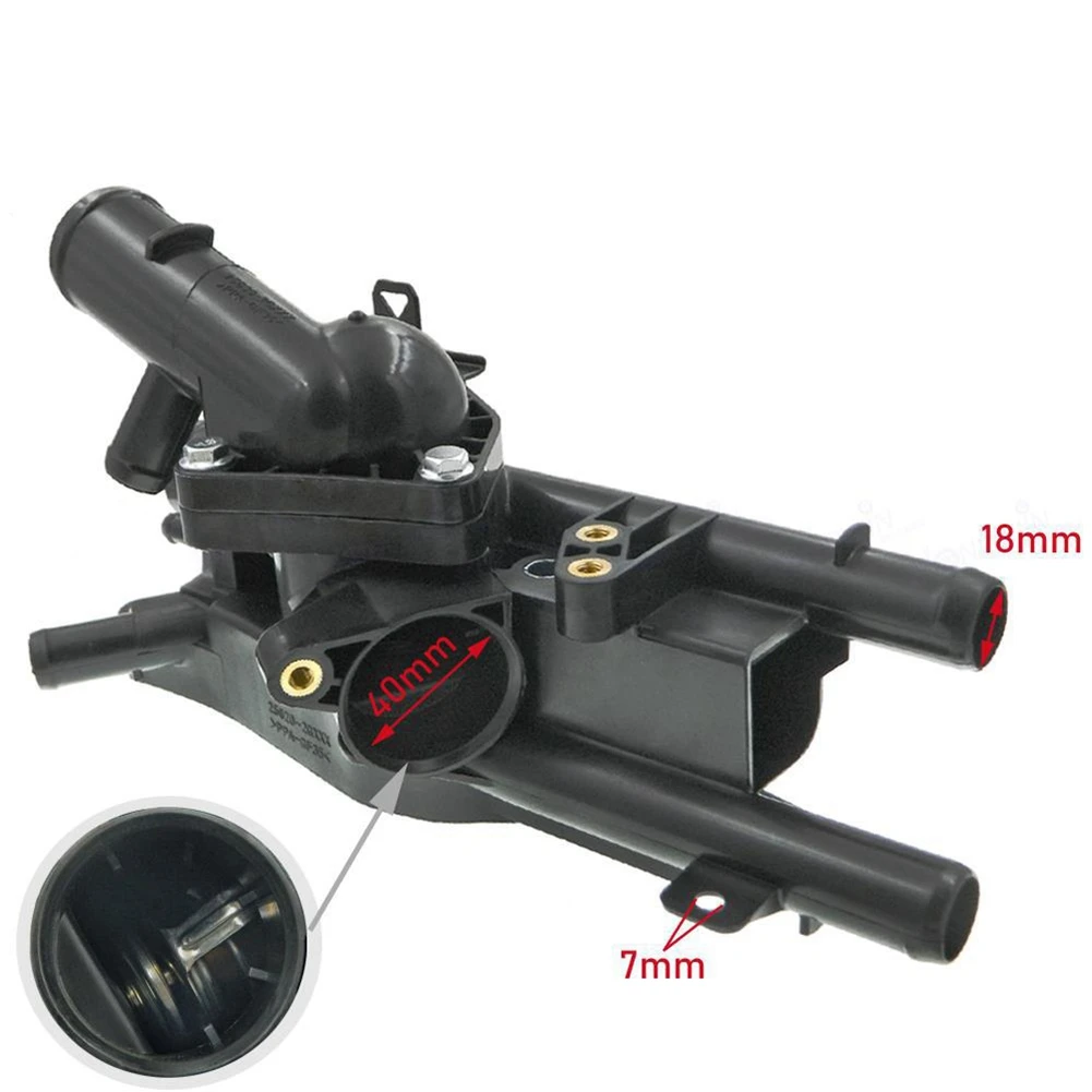 Корпус термостата радиатора 25600-2G545 256002G545 для Hyundai Santa Fe Sonata/Kia Optima Sportage л запчасти