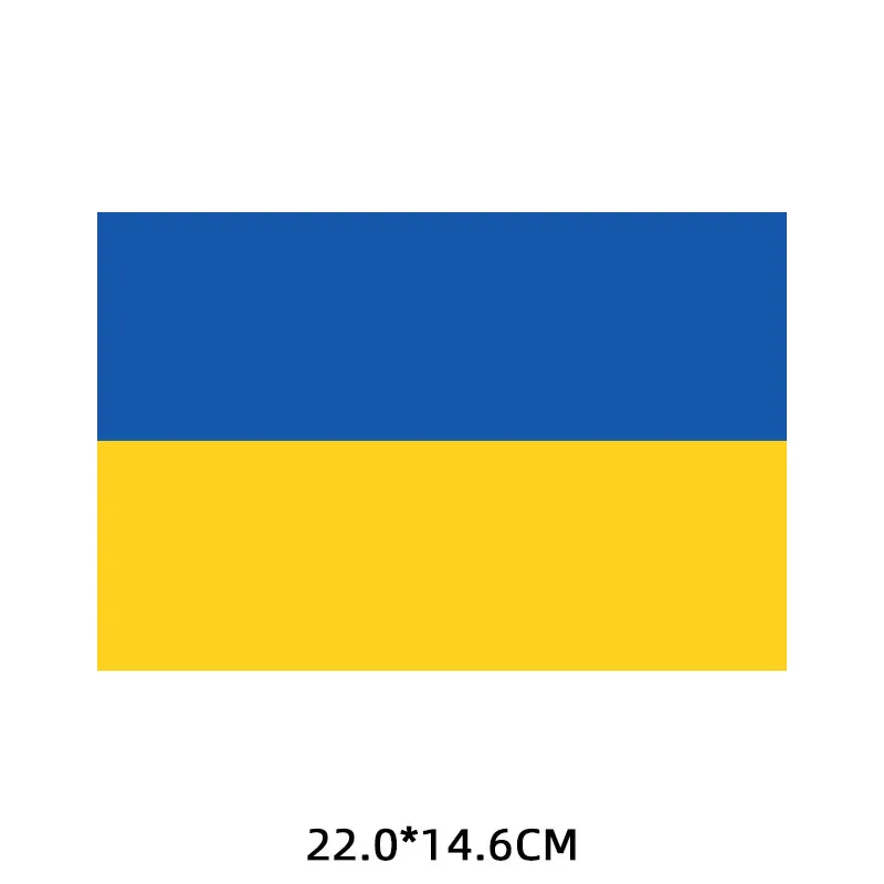 

Iron on Ukraine Flag National Emblem Flowers Heart Letters Girls Patches on Clothes T-shirts Hats Ukraine Heat Transfer Stickers
