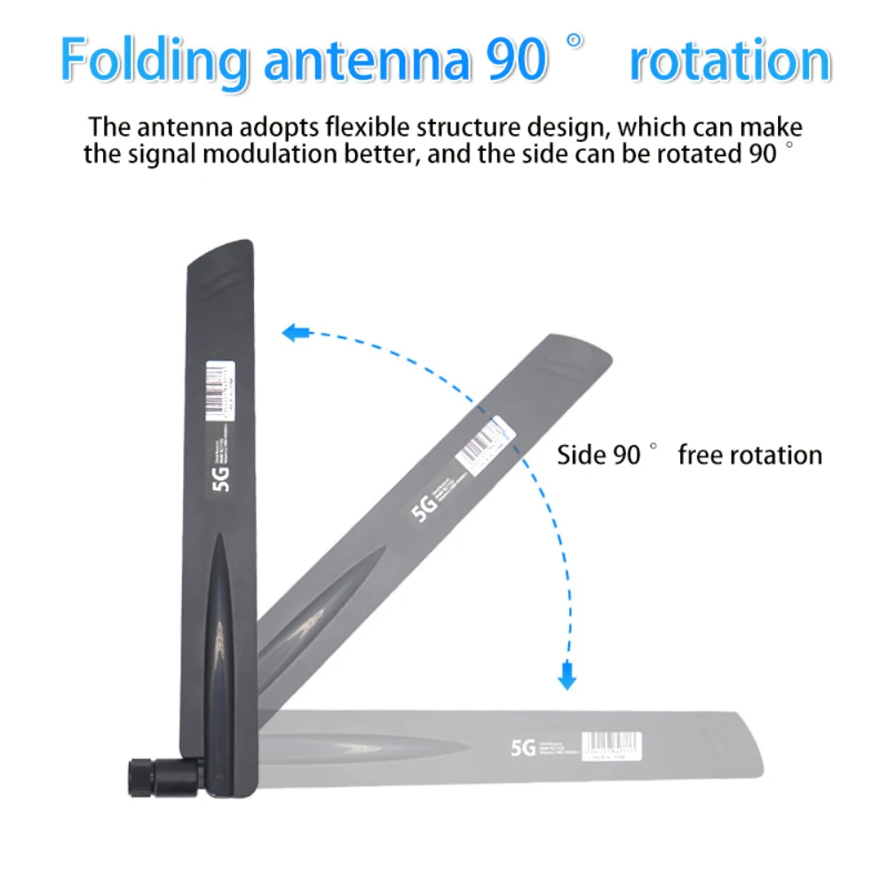 

22cm Flexible Full-band 5g High Gain Simple Installation 5g Signal Antenna Gain Stable Signal 5g Antenna Consumer Electronics