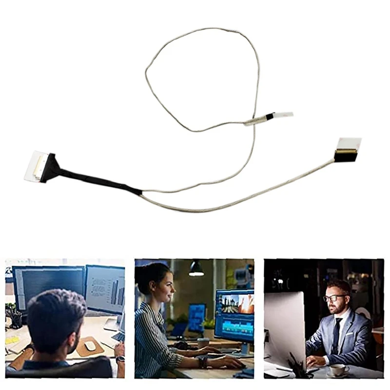 Кабель для экрана ноутбука HP 15-DA 15-DB DB0007TX 15Q-DS 15G-Dr TPN-C135 C136 Epk50 Screen Cable DC020031F00 Edp 30Pin |