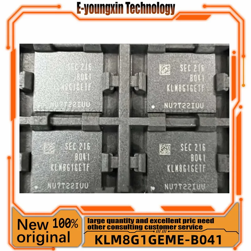 

Новинка 100%, оригинальная Φ BGA EMMC BGA KLM8G1GEME B041