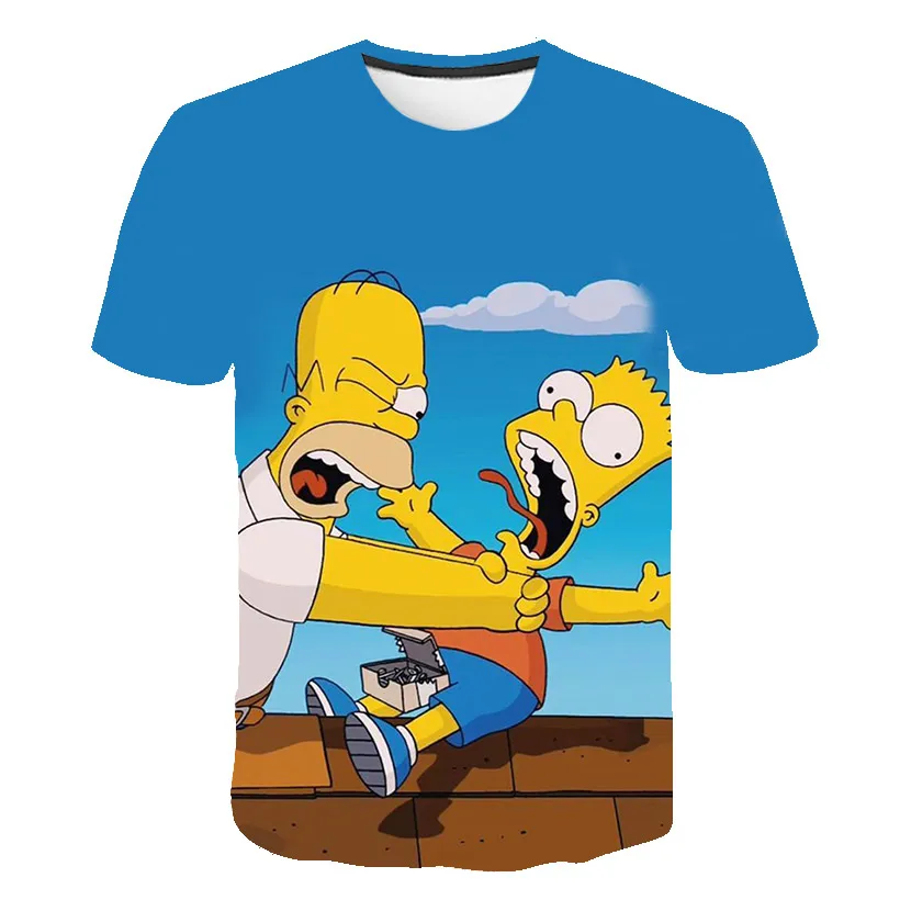 

2022 Summer Fashion Anime 3D T Shirt Kids Casual T-shirt Boy Girl Unisex Clothes Tshirt Tops 3-14T