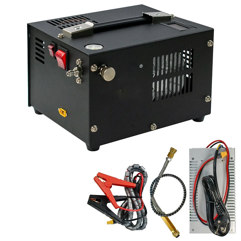 4500Psi 30Mbar портативный автомобильный компрессор 12 В постоянного тока переменного