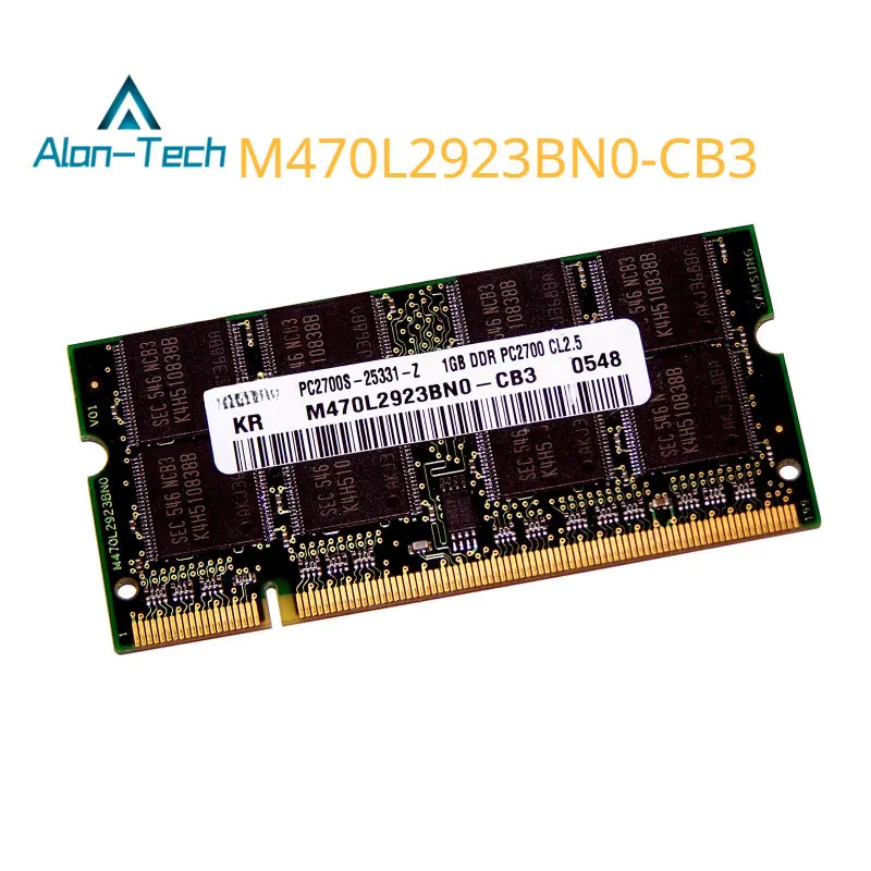 Для Samsung PC2700S 25331-Z 1GB DDR CL2.5M470L2923BN0-CB3 память