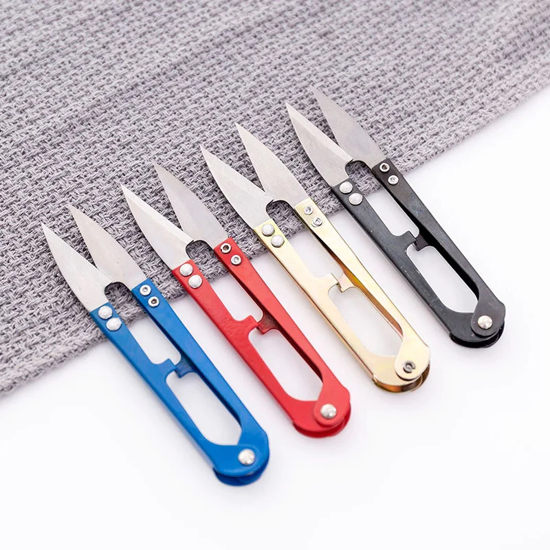 

Practical Sewing Scissors Shape Clippers Yarn Stainless Steel Embroidery Craft Tailor Scissors Convenient Shears