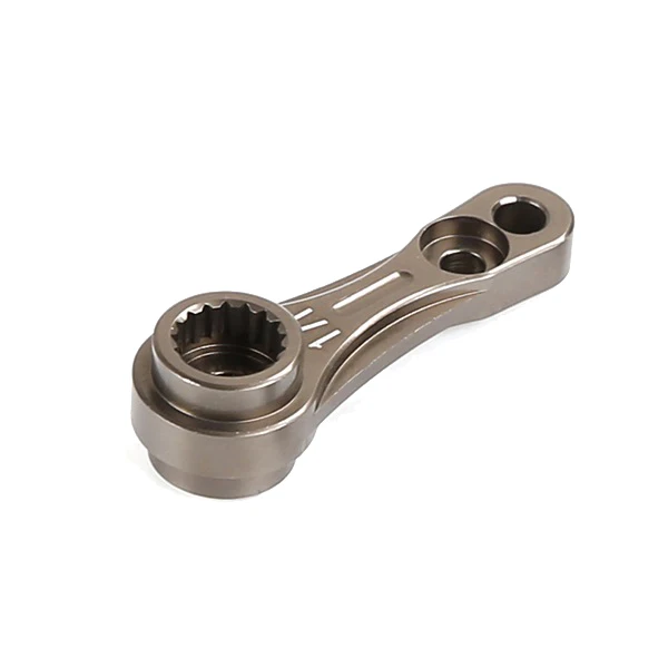 FBIL-CNC металлический сервопривод с двусторонним зубом 15/17T для LOSI 5IVE-T ROVAN LT ROFUN KM HPI