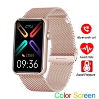 2021 women smart watch body temperature full touch hd screen smart watch sport tracker calling smartwatch music playback watch