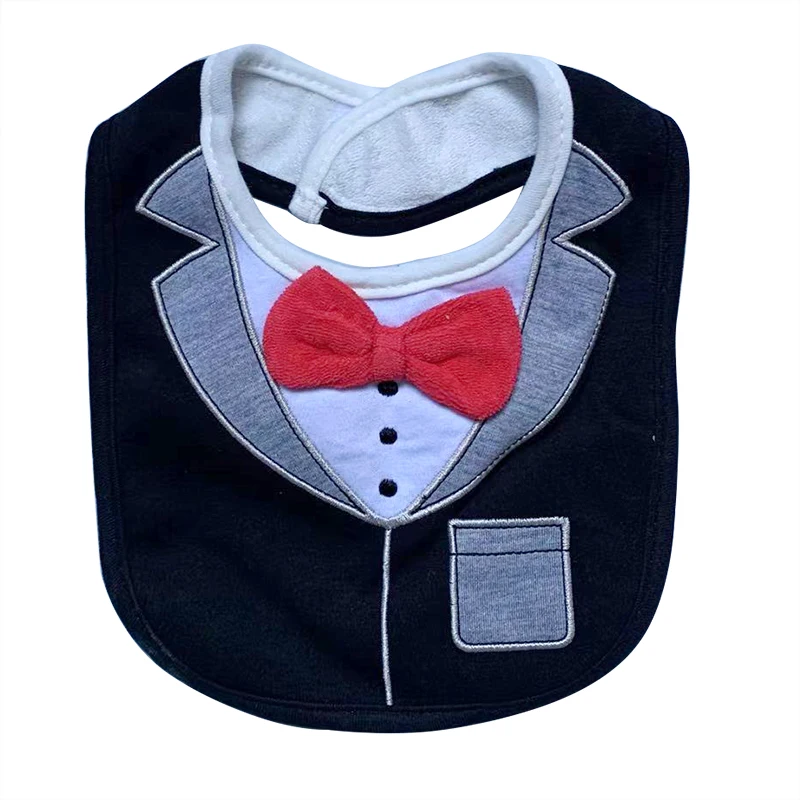 5 шт. детские нагрудники водонепроницаемые милые Мультяшные с вышивкой Одежда