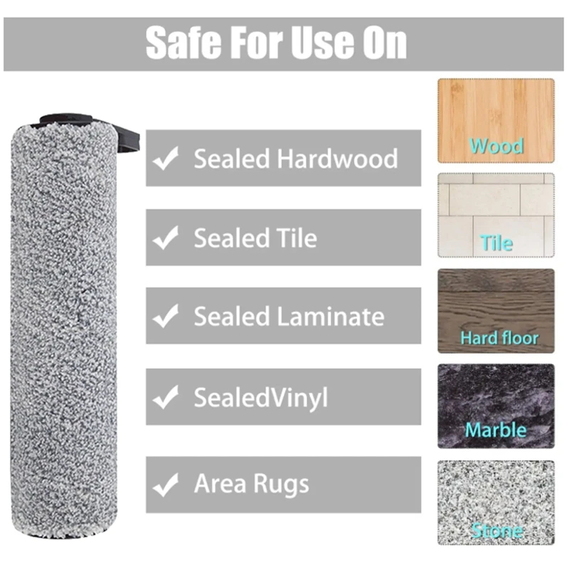 Моющаяся основная роликовая щетка для мытья полов Tineco Pro сменные аксессуары