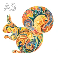 3d animal wooden puzzles jigsaw kid toys dog wood puzzle family educational games home decor holiday gifts wooden jigsaw