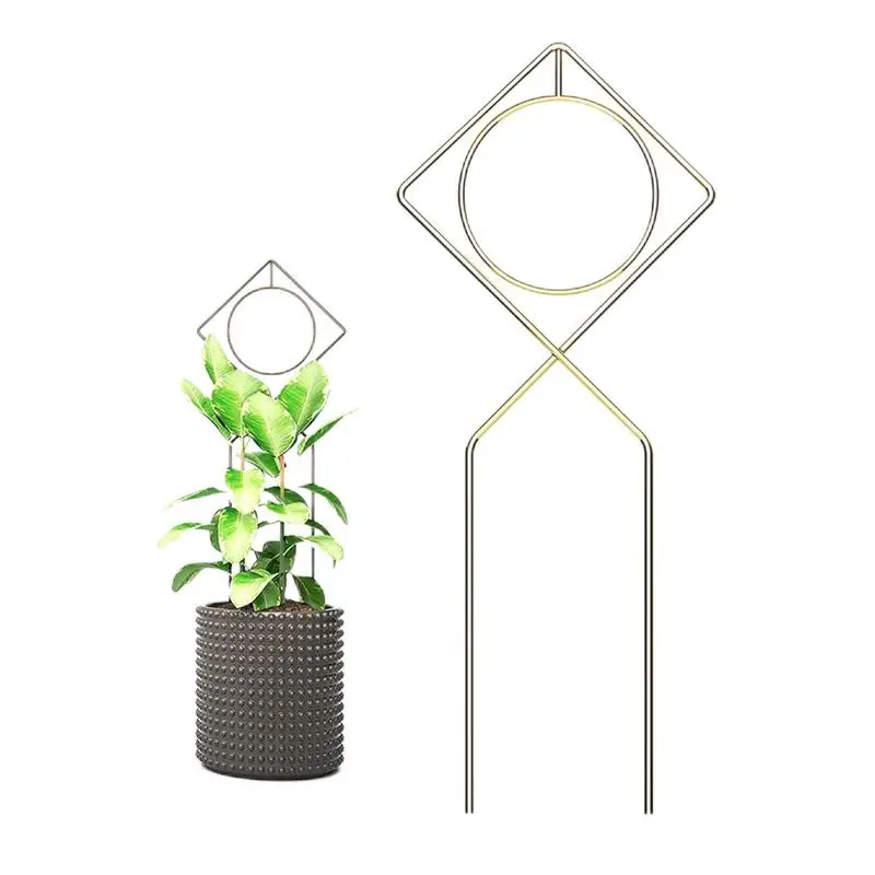 

Small Trellis For Potted Plants Metal Potted Plant Trellis Indoor Plant Support Frame Metal Potho Climbing Stake Rack Rust Free