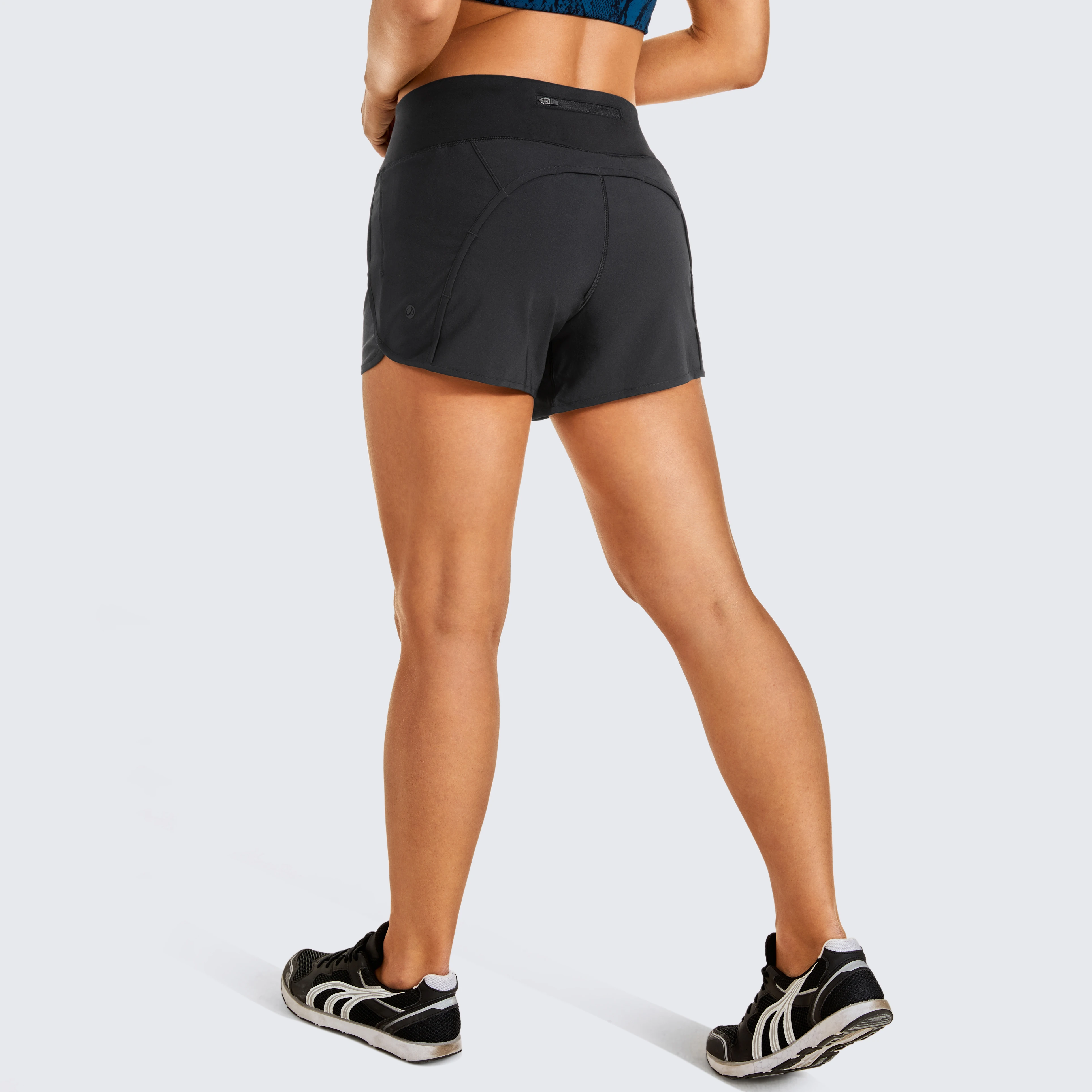 Womens Lightweight Gym Athletic Workout Shorts Liner 4