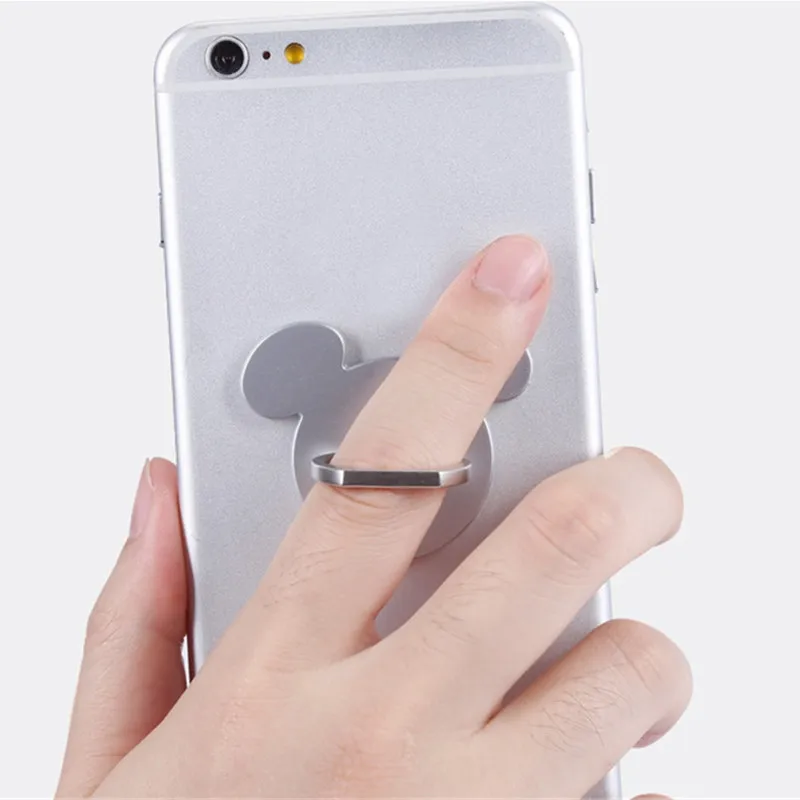 Дизайн мыши кольцо на палец фотодержатель для смартфона подставка автомобильная