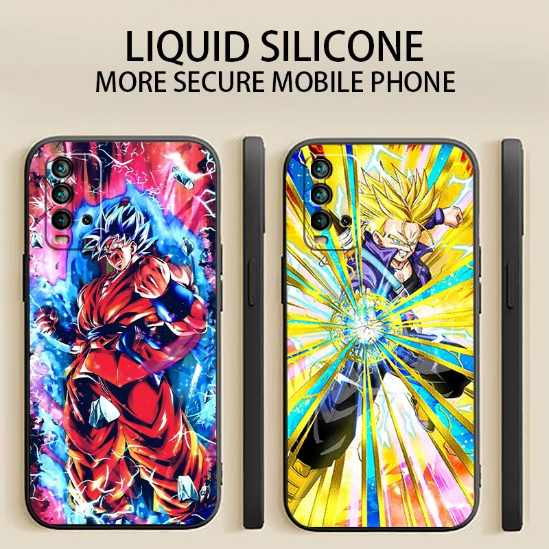 

Japan Anime Dragon Ball Phone Case For Xiaomi Redmi 9 9i 9T 9AT 9A 9C Note 9 Pro MAX 5G 9T 9S Protective Shell ShockProof