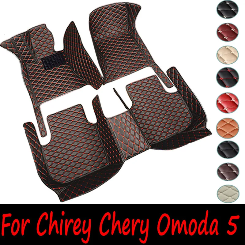 

Luxury Car Floor Mats For Chirey Chery Omoda 5 C5 Fownix FX 2022 2023 2024 Waterproof Pads Car Carpet Floor Mats Car Accessories