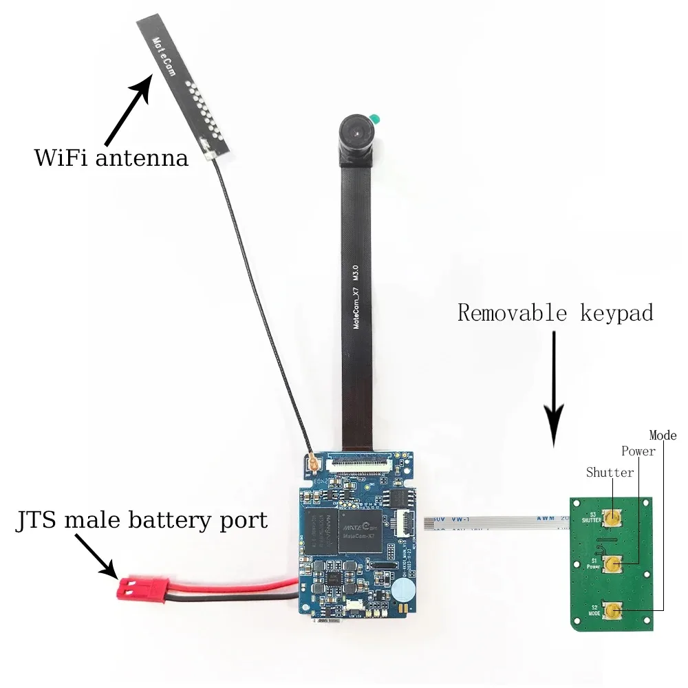 Мини-камера X7Pro 4K