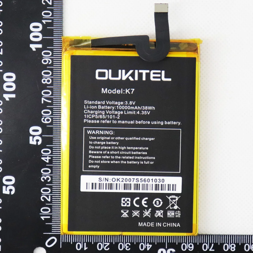 

Аккумулятор 10000 мАч для Oukitel K7 /K7, 2 шт.