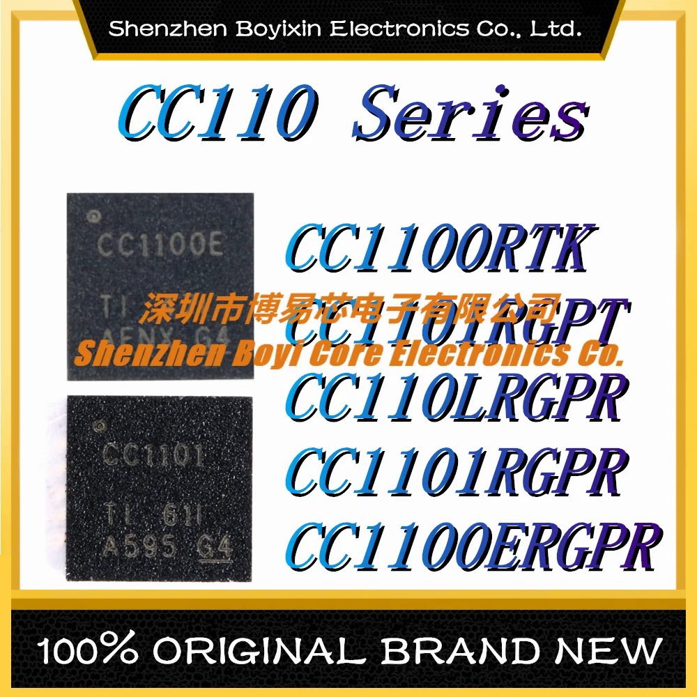 CC1101RGPR CC1100ERGPR CC110LRGPR CC1101RGPT CC1100RTK посылка новая Оригинальная Подлинная Беспроводная Фотографическая микросхема