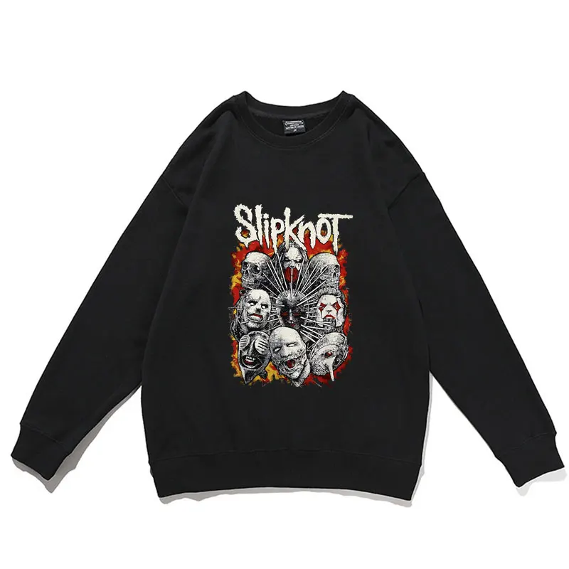 

Prepare for Hell Tour Sweatshirt Men's Rock Band Pullover Men Women Slipknots Heavy Metal Sweatshirts New Man Crewneck Pullovers
