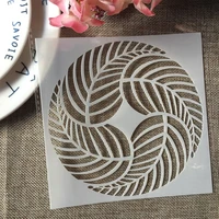 66inch mandala leaves round diy layering stencils painting scrapbook coloring embossing album decorative template