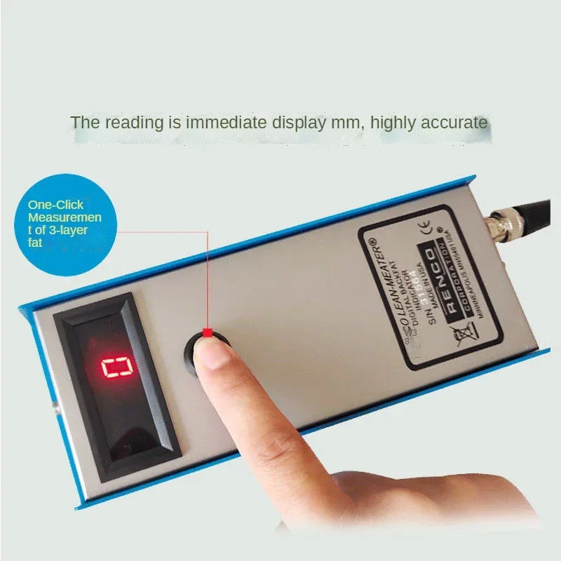 НОВОЕ оборудование для обнаружения жира со свиньей точный детектор критионов