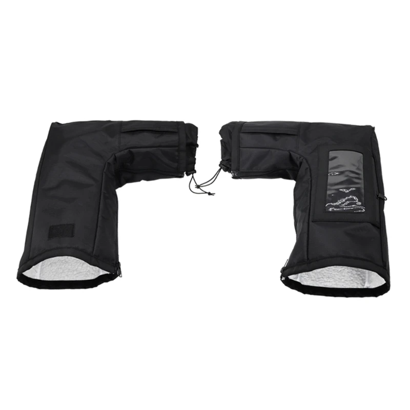 

Snowmobile Handlebar Mitts Waterproof & Windproof Gloves Winter ATV Gloves Gift