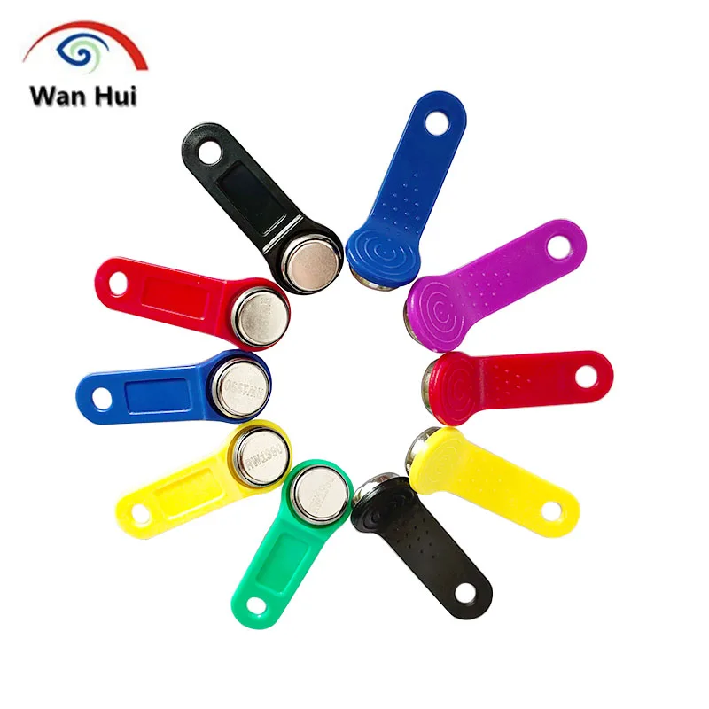 Перезаписываемая карта iButton RW1990, метка TM, кнопка TM iButton, сенсорный ключ памяти, клавиши сауны, копия DALASS DS1990A TM1990A дропшиппинг, 10 шт.