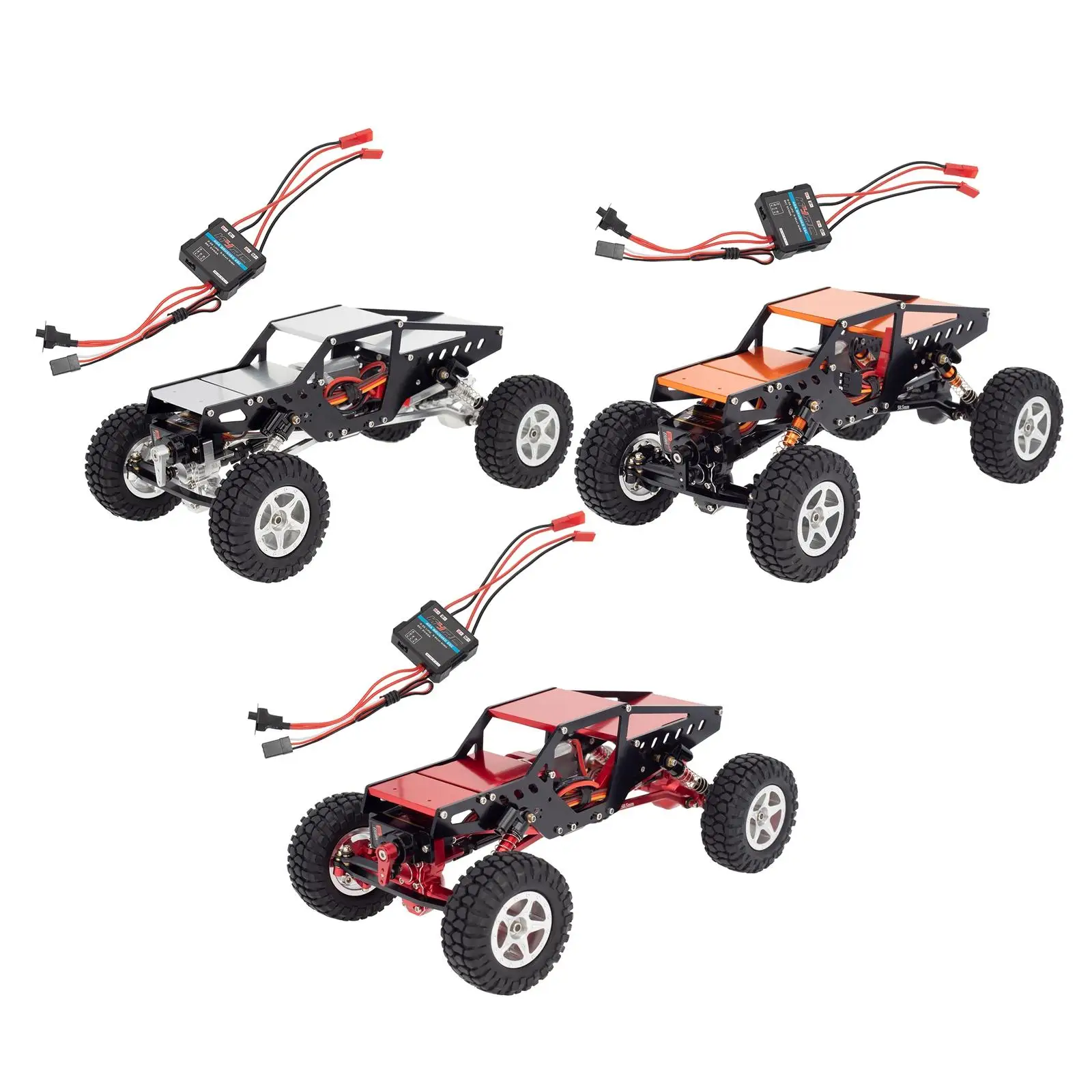 

1/24 сборная рама RC CNC из алюминиевого сплава, сборный комплект, рамка корпуса для