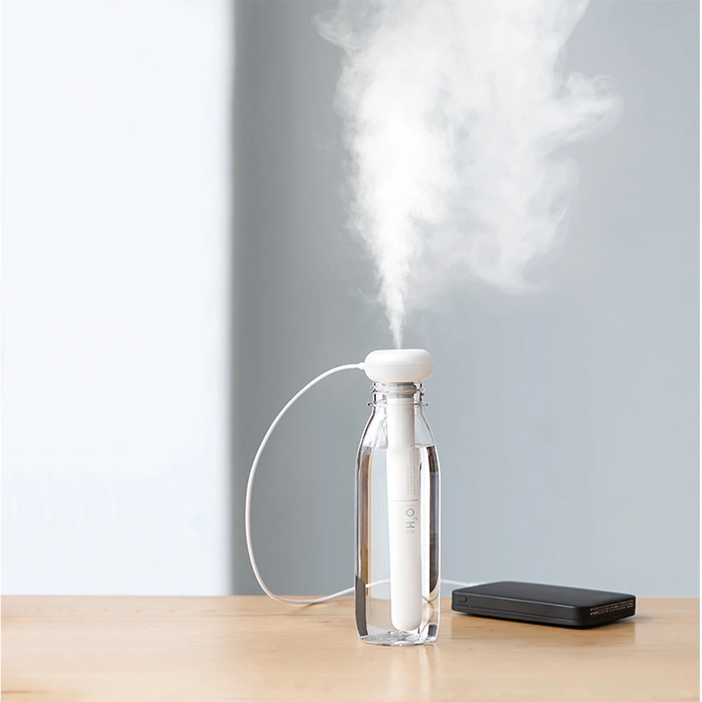

White Dismountable Doughnut Air Humidifier for Home Office Portable USB Aroma Diffuser Car Mist Maker Ultrasonic Humidifiers