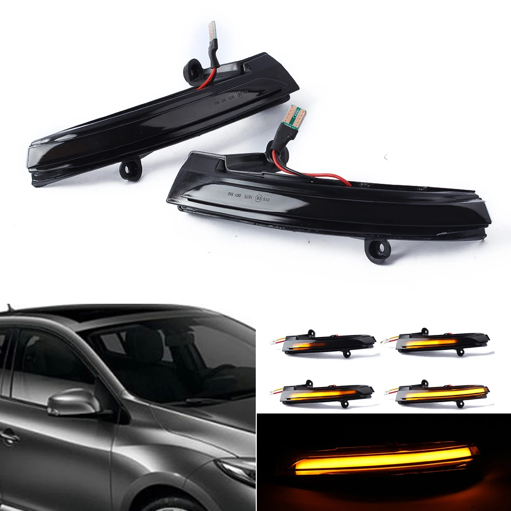 

50000hours Turn Signal Car 12V DC ABS Plastic+LED Easy To Install Greater Visibility Long Lifespan More Safety