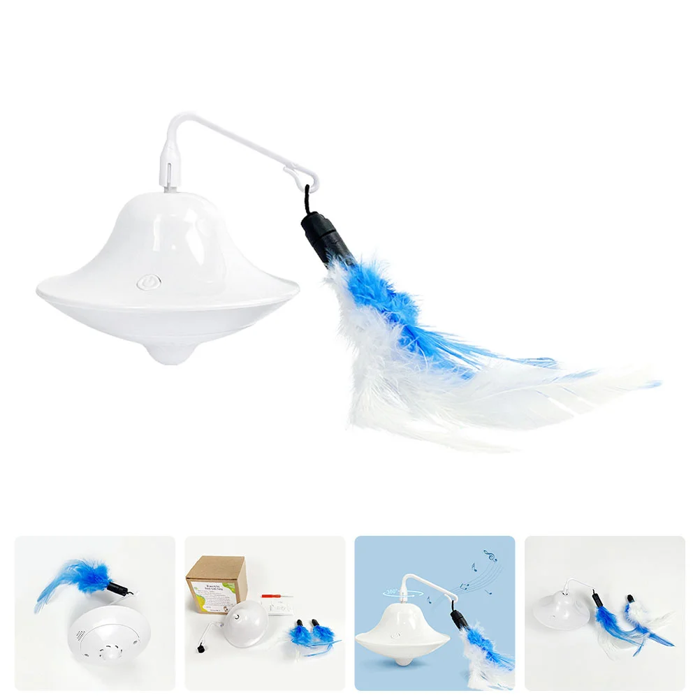 

Electric Turntable for Kitten Lovely Cat Teasing Bite-resistant Cat Rotating Plaything