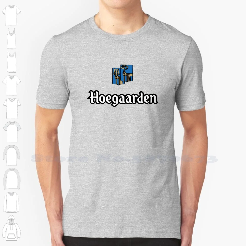 

Hoegaarden Logo Brand Logo 2023 Streetwear T Shirt Top Quality Graphic Tees