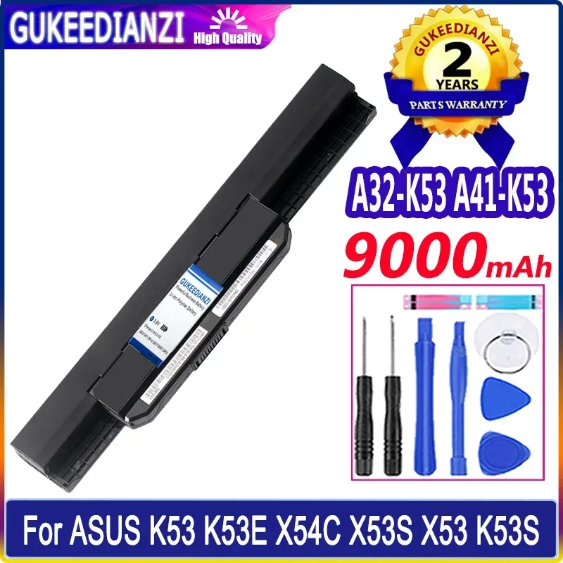 Аккумулятор A32-K53 A41-K53 для ASUS K53 K53E X54C X53S X53 K53S X53E X53SV X53U X53B A42-K53 K43S + бесплатные