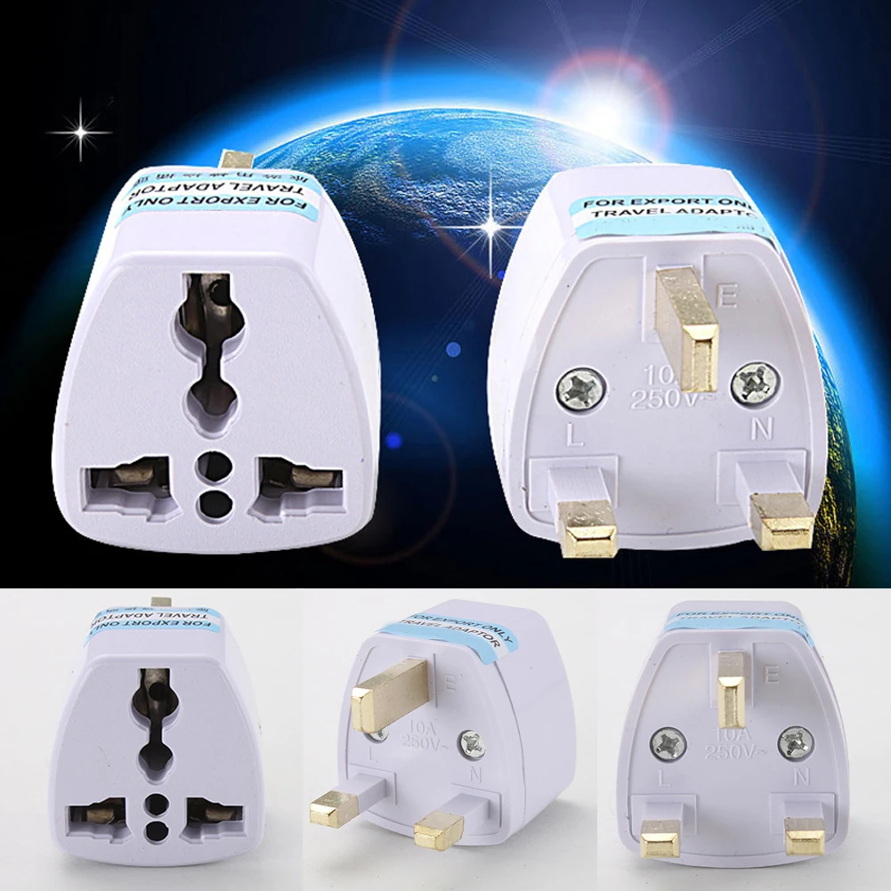 

Adapter Plug Converter Australia To UK EU European Plug Adapter Socket