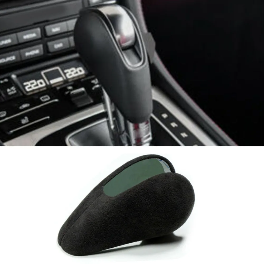 

Suede Cover Knob Shift Trim Alcantara Decoration For Panamera Boxter 719 911 For Porsche Macan Interior Real Durable