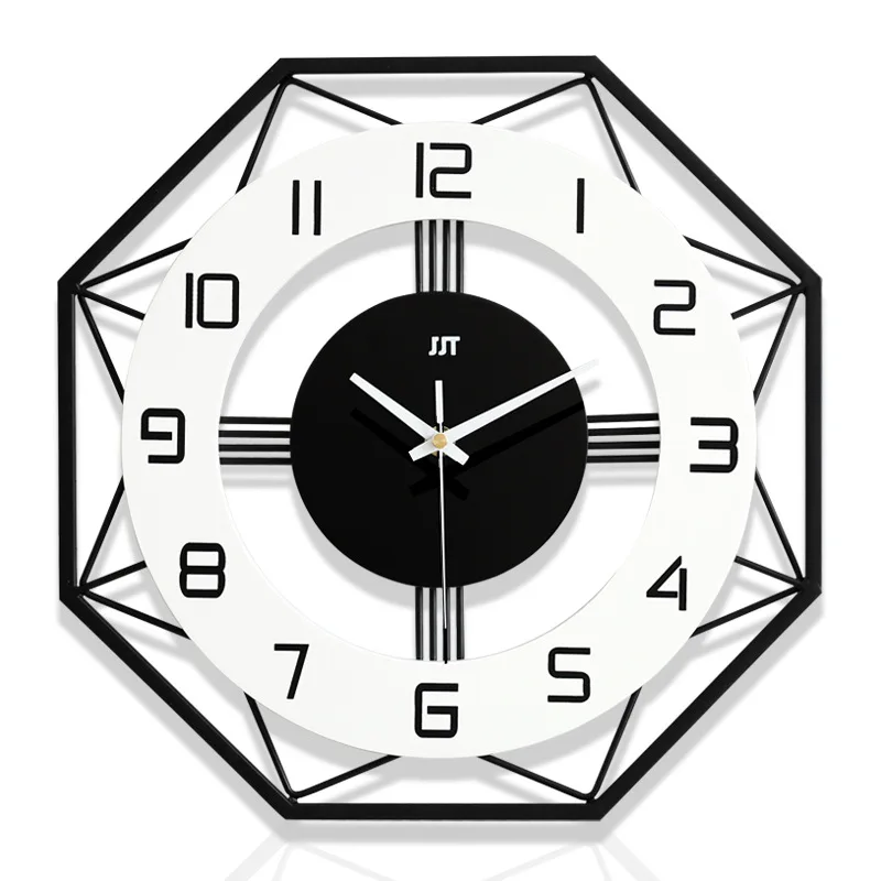 

Nordic simple home decoration fashion wall clock creative living room, bedroom exquisite clocks