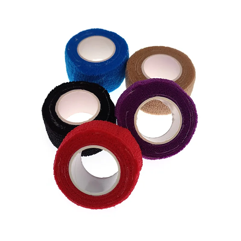 

3 рулона, 2,5 см x 4,5 м, марлевая медицинская повязка, самоклеящиеся дышащие эластичные повязки для спорта, фиксация ног на запястье