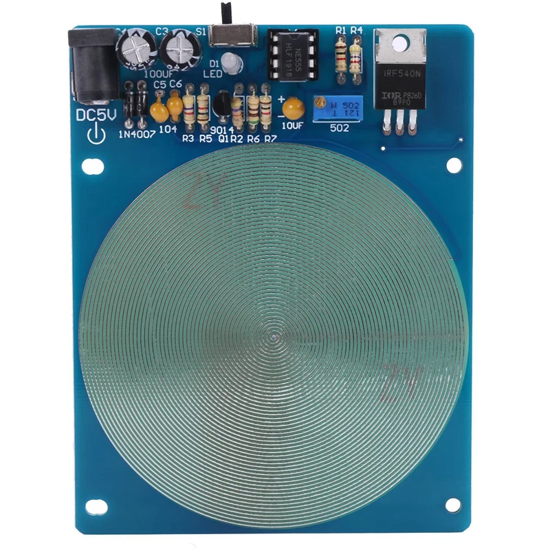 

Dc 5V 7.83Hz Precision Schumann Resonance Ultra-Low Frequency Pulse Wave Generator Audio Resonator with Box Finished Board
