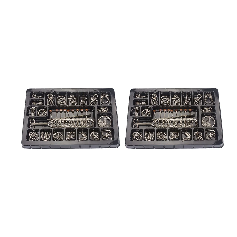 

20pcs Nine Serial Intellectual Nine Serial Educational Ring Buckle for Children