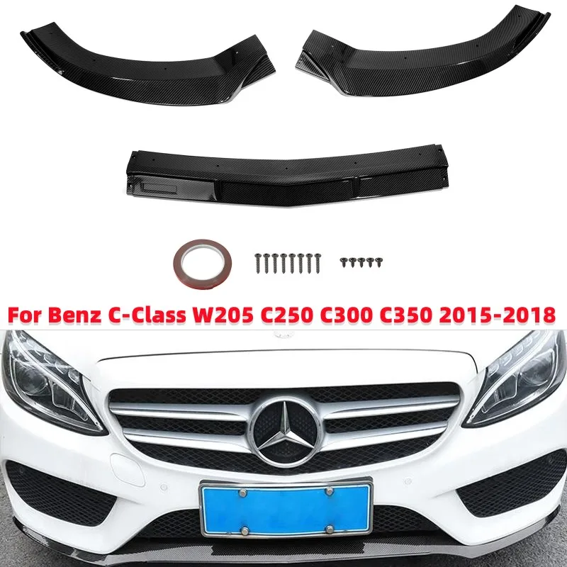 

1 шт., бампер для Benz C-Class W205 C250 C300 C350 2015-2018