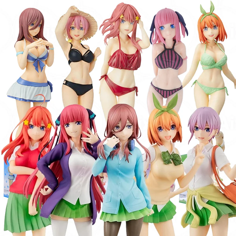 Anime Nakano Miku Action Figure Nakano Ichika Nino Yotsuba I