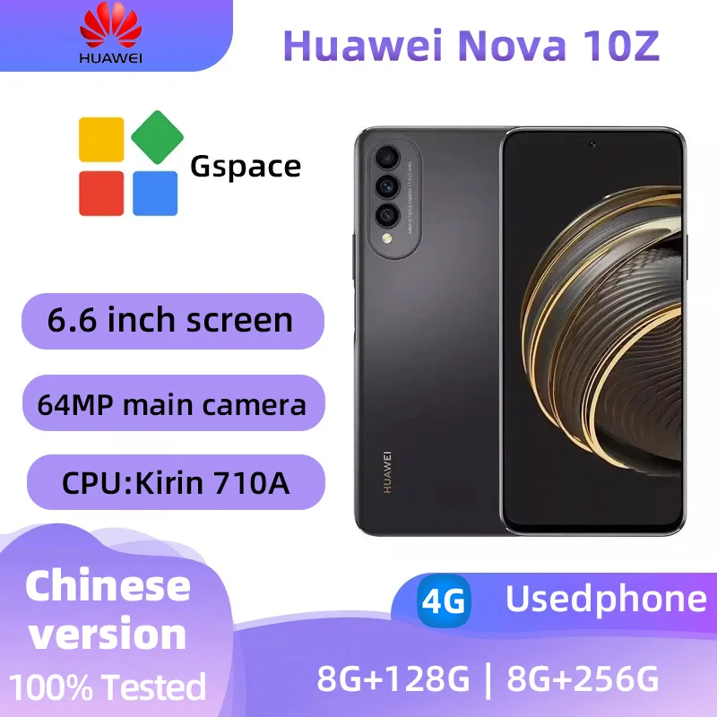 Смартфон Huawei Nova 10z, 8/128ГБ, 8/256ГБ, china, Б/у | AliExpress