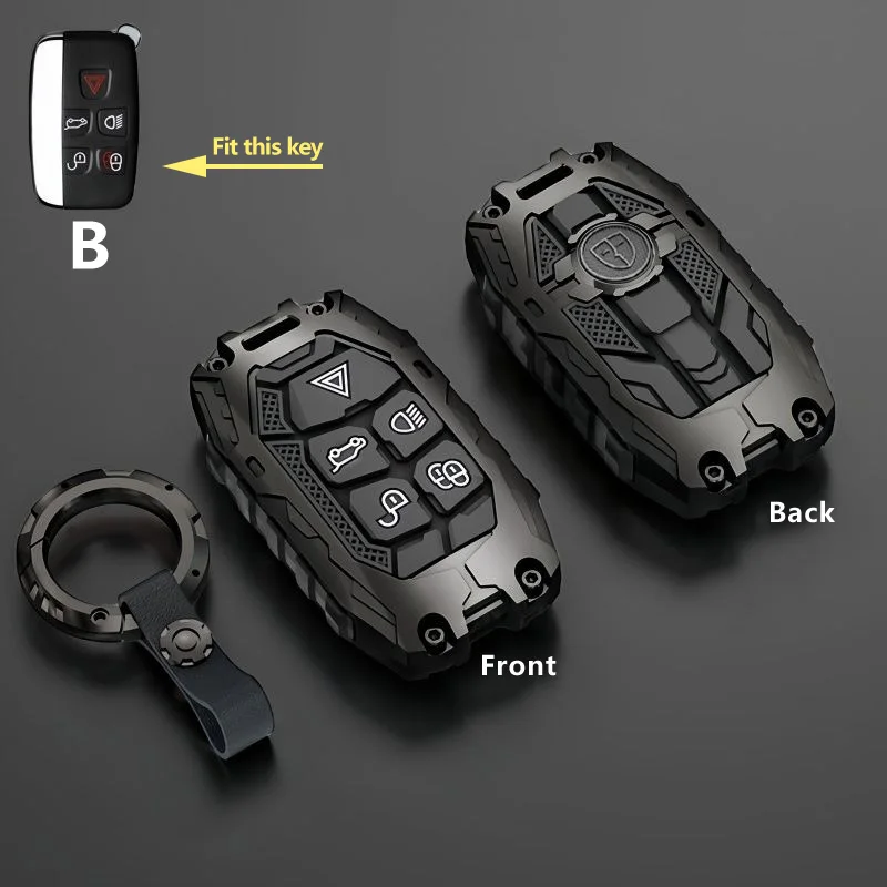 

Чехол для ключей с дистанционным управлением для Land Rover Range Rover Sport Evoque Freelander Velar Discovery 4 Jaguar XE E-Pace XJ XF Брелок-брелок