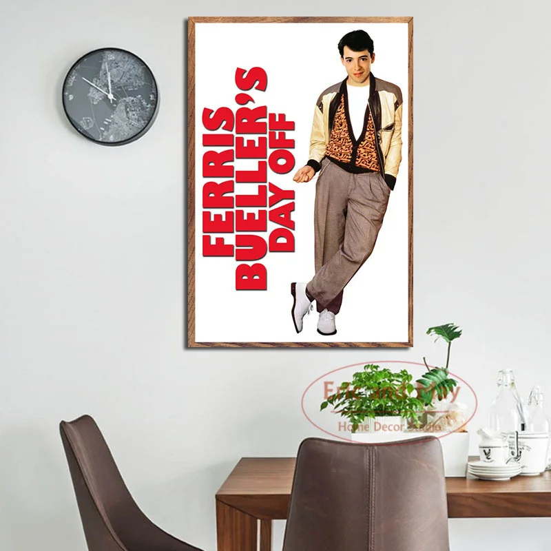 

Ferris Bueller's Day Off Movie Classic Posters And Prints Canvas Painting Abstract Decorative Home Decor Obrazy